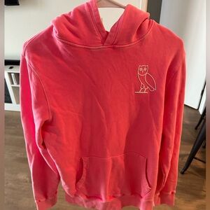 OVO neon pink hoodie (M)